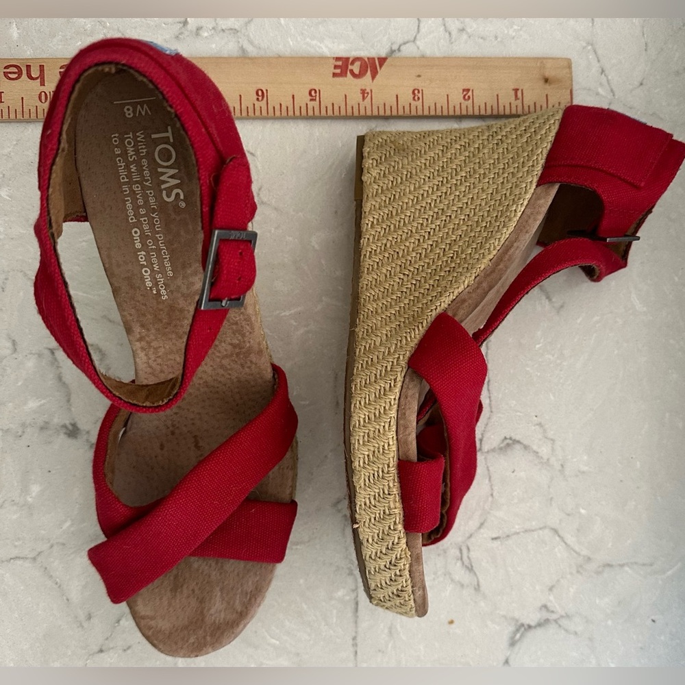 Toms wedge sandal